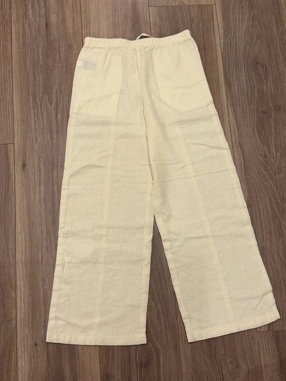 NWT - Old Navy Girls Yellow Linen Style Pants